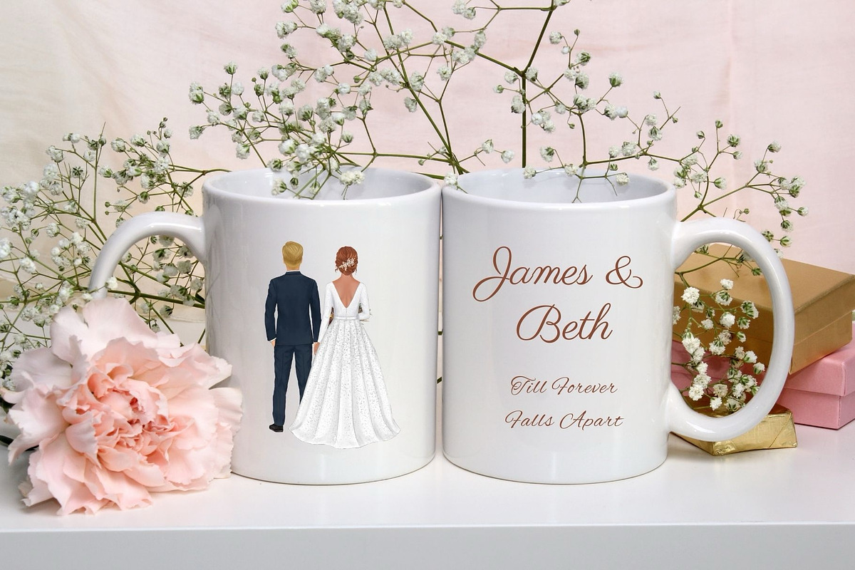 Bride Groom Clipart, a Person Illustration by ColorfulPT (Photo 7 of 7)