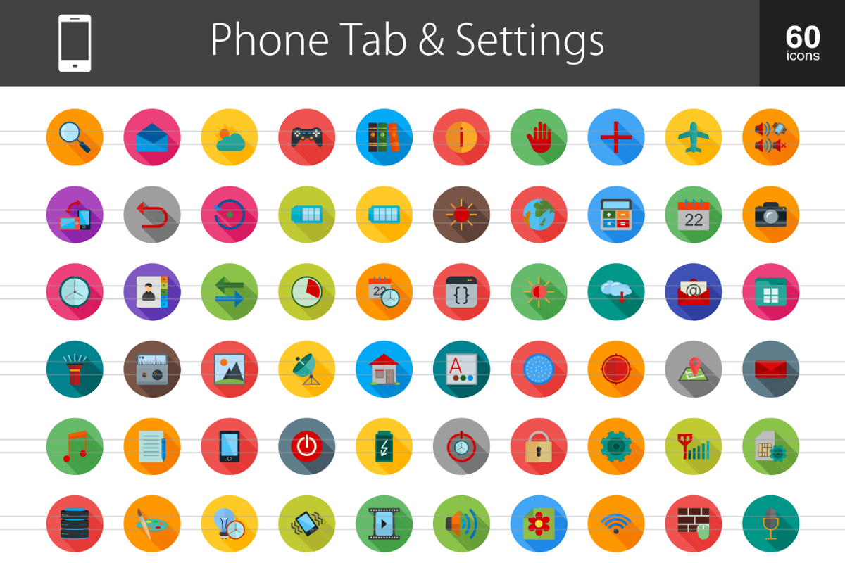 2070 Flat Shadowed Icons (V1), an Outline Icon by IconBunny (Photo 2 of 4)