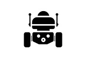 Friendly Robot Silhouettes Bundle, an Illustration by musafir_fashion (Thumbnail 7 of 13)
