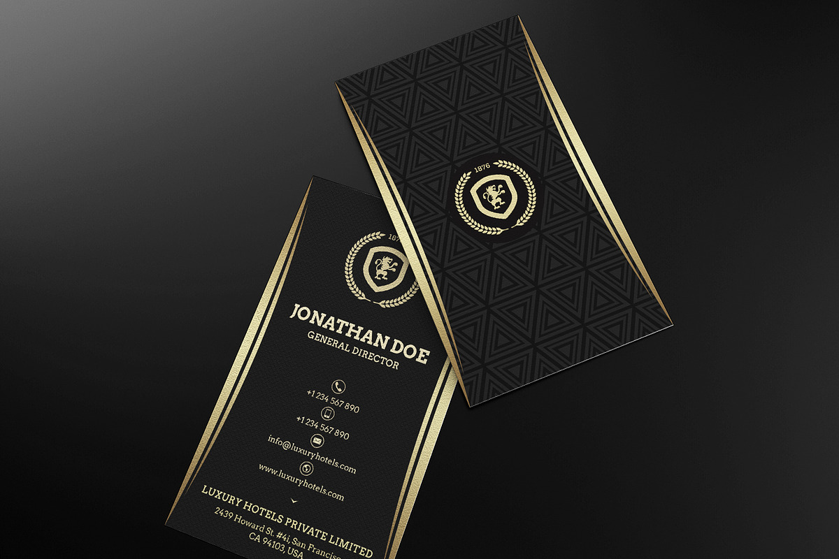 100 Modern Business Card Bundle, a Business Card Template by GraphicsEgg (Photo 24 of 102)