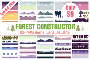 Forest Background Constructor
