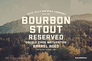 SAZERAC – A Bold Vintage Style Font, a Sans Serif Font by Komet & Flicker (Thumbnail 5 of 15)