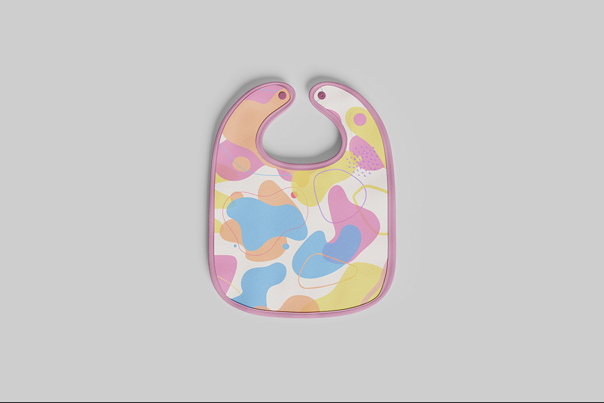 Baby Bib Mockup, a Product Mockup by MrLetters (Photo 3 of 5)