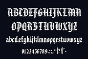 Americano Sharp Font, a Font by Moreno Art Company (Thumbnail 2 of 6)