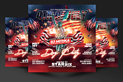 4th of July Flyer Template, a Flyer Template by RTXdesinger99 (Thumbnail 1 of 3)