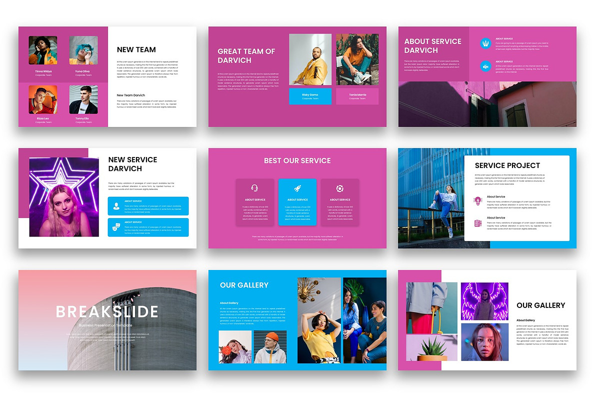 Darvich– Business PowerPoint, a Presentation Template by kreatifreya (Photo 4 of 5)