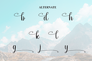 Highland | Script Font, a Handwritten Font by Scratchones (Thumbnail 8 of 9)