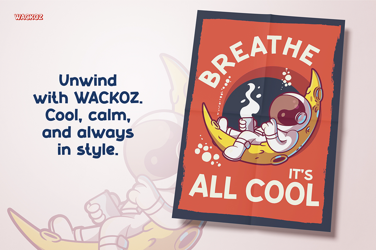 WACKOZ, a Sans Serif Font by TokoPress (Photo 4 of 10)