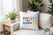 Summer Beach Icons Embroidery Design, an Icon by Craft Nest (Thumbnail 4 of 6)