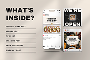 120 Food Instagram Template Canva, a Social Media Template by Branding Victory STD (Thumbnail 2 of 9)