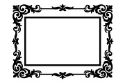 Elegant Ornamental Frame Bundle, an Object Graphic by hafijul (Thumbnail 5 of 6)