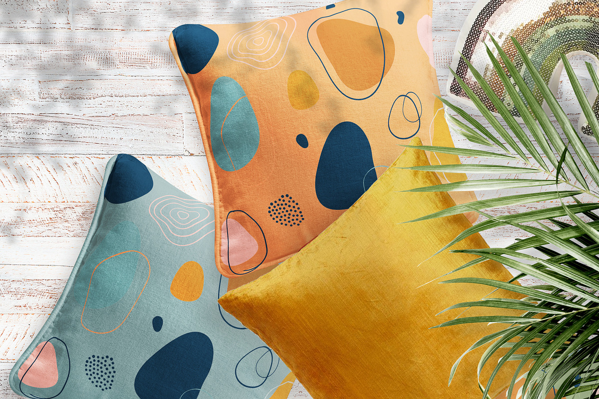 Linen Pillow 15x Mock-ups Set, a Household Mockup by Mocca Mockups Store (Photo 21 of 32)