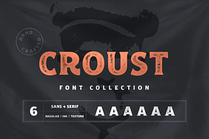 Croust Font Collection