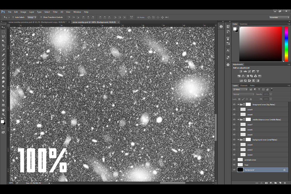 Real snow overlays for your photos, a Texture Graphic by RM_design (Photo 5 of 5)