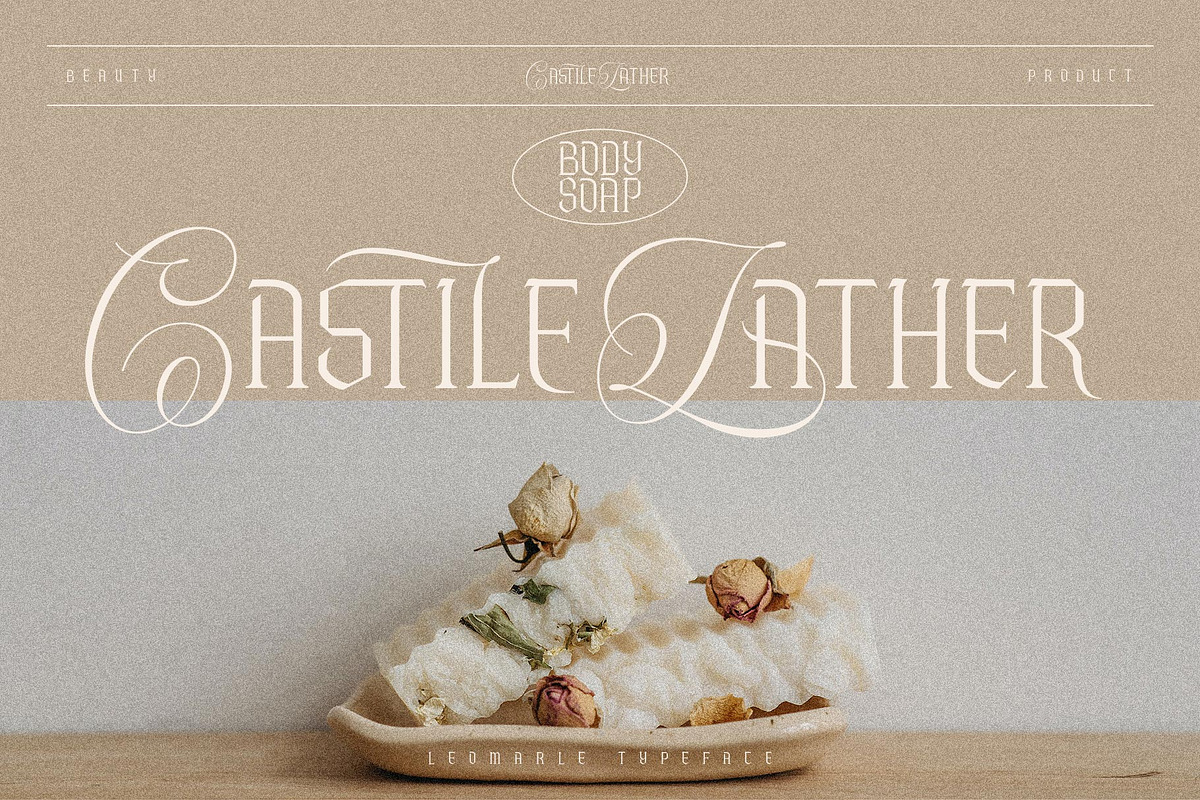 Leomarle Typeface, a Blackletter Font by alit design (Photo 14 of 15)