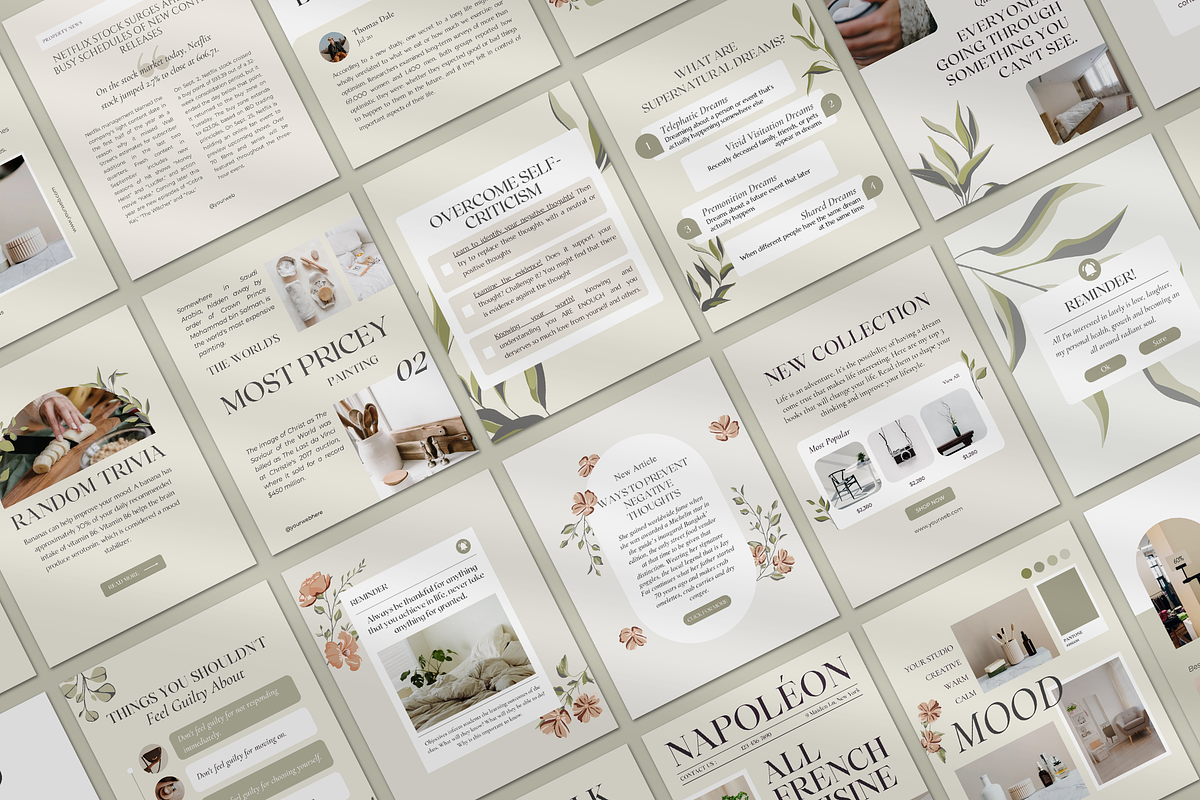 Instagram for Coach Botanical, a Social Media Template by Analogi Studio (Photo 27 of 30)