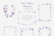 Purple Cottagecore Flowers PNG, a Decorative Illustration by whiteheartdesign (Thumbnail 3 of 17)