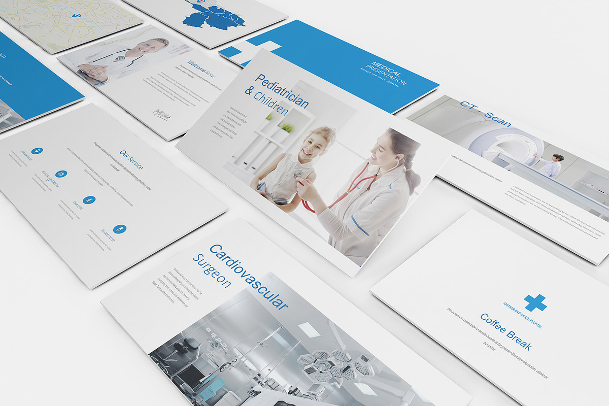 Medical and Hospital Powerpoint, a Presentation Template by Incools Stokie (Photo 5 of 10)