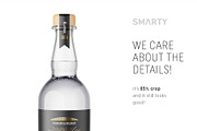 Vodka bottle mockup, a Packaging Mockup by Smarty Mockups (Thumbnail 4 of 5)