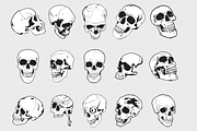 Skulls Vector Pack, an Object Graphic by blacksheepsupply (Thumbnail 2 of 3)