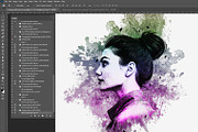 Abstract Paint Photoshop Action, an Action Add-On by MRI STUDIO (Thumbnail 7 of 15)
