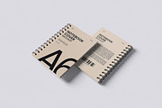 Notebook Cover Mockup, a Stationery Template by HanaSaka_Studio (Thumbnail 4 of 5)