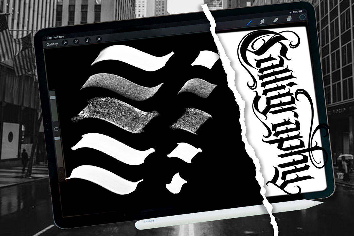 calligraphy brush, a Brush Add-On by danusetyaji (Photo 2 of 4)