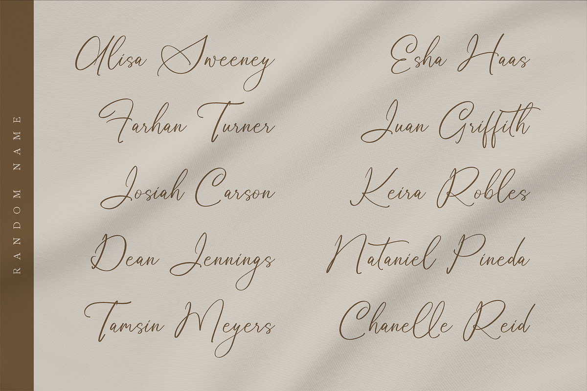 Maintelas Blomite Beautiful Script, a Script Font by Storytype Studio (Photo 10 of 14)