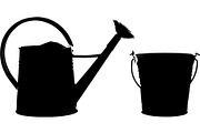 Gardening Equipment Silhouette, an Object Graphic by Creativeshirt (Thumbnail 12 of 20)