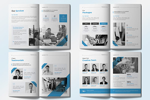 Corporate Business Brochure Layout