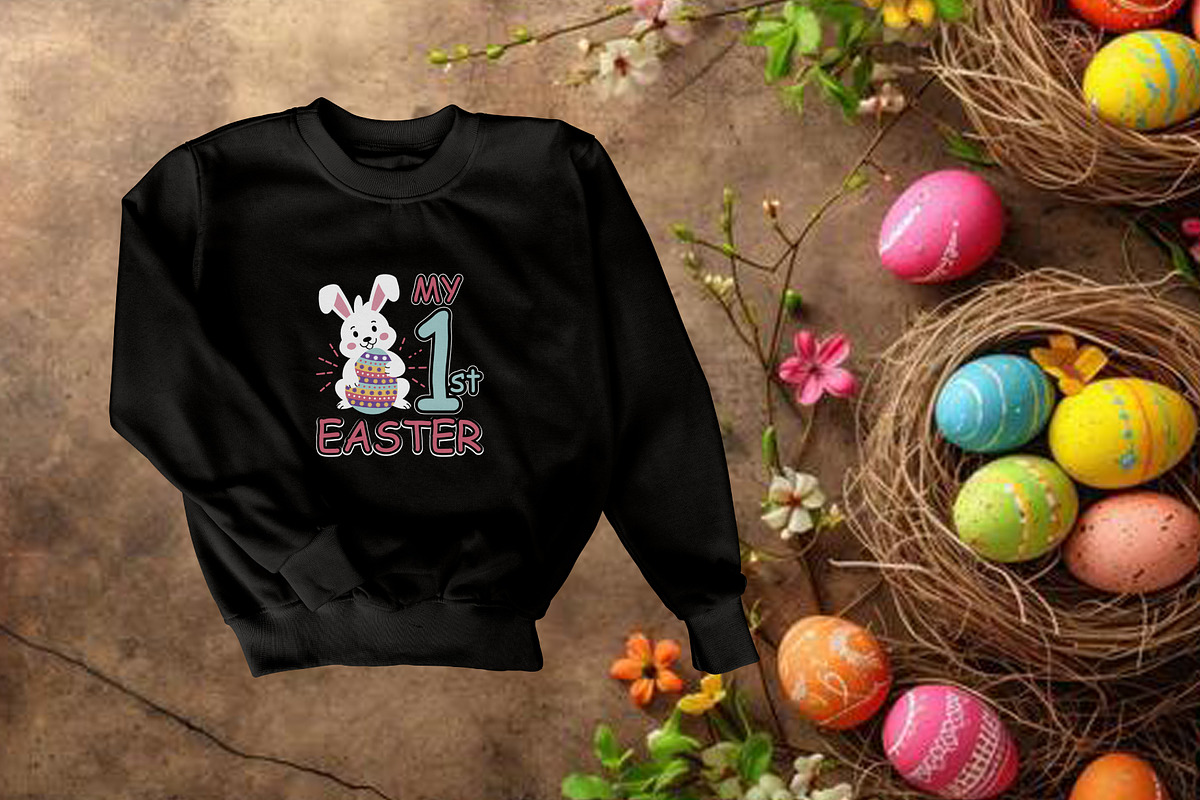 My First Easter Shirt | Baby Easter, a Graphic by Vector Portal (Photo 5 of 5)