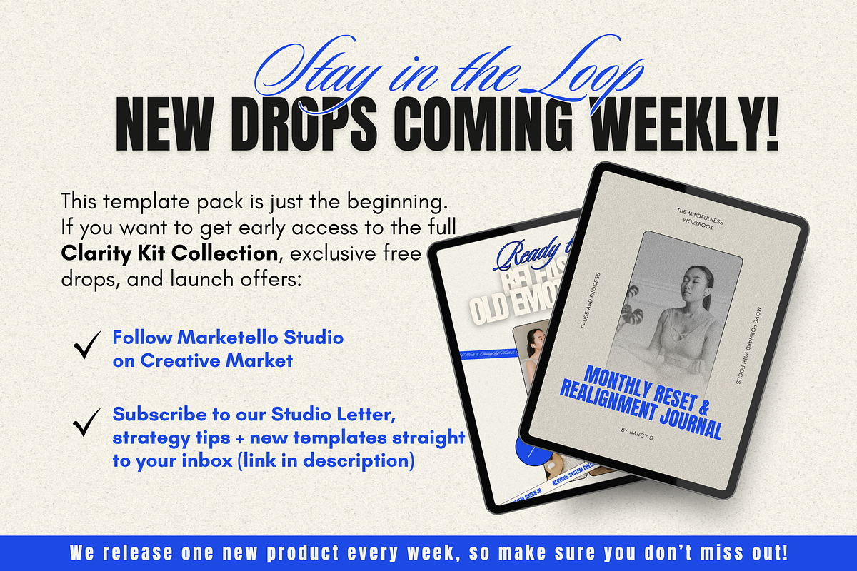 Coach Workbook Template in CANVA preview 5