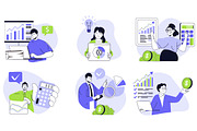 120 Flat Vector Illustrations, an Illustration by alexdndz (Thumbnail 6 of 21)