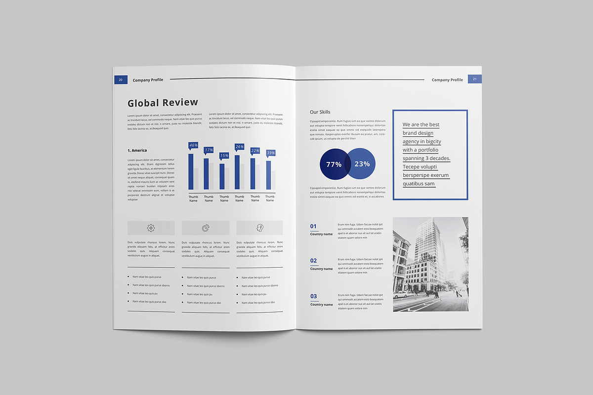 Corporate Brochure, a Brochure Template by Tanber Hossen (Photo 7 of 14)