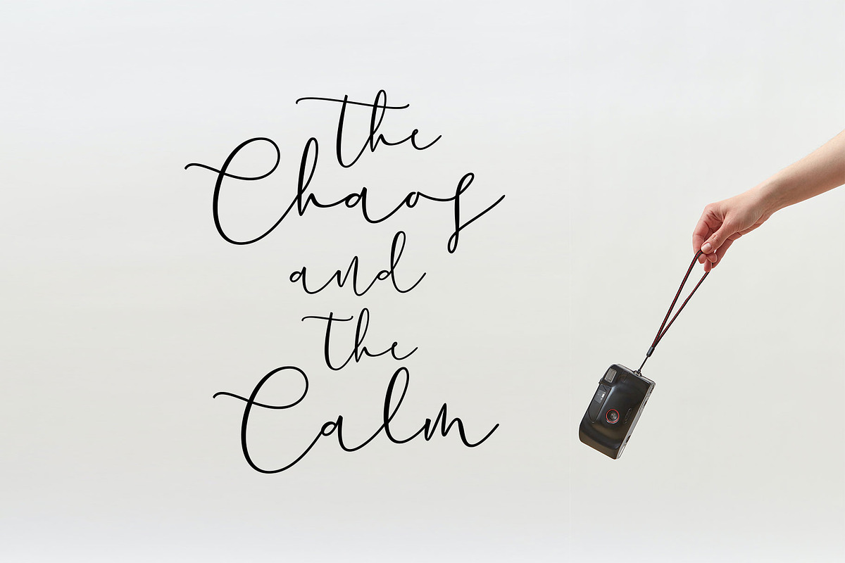 Chastum Script, a Script Font by moriztype (Photo 3 of 6)