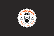 Luxury Barbershop Logo Design, a Branding & Logo Template by YUDesignStore (Thumbnail 2 of 8)