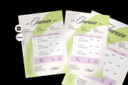 Elegant Business Invoice Template, a Print Template by Lunaria (Thumbnail 1 of 4)