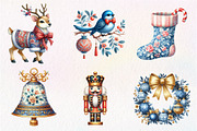 Christmas Chinoiserie Sublimation, an Illustration by CreationArt (Thumbnail 3 of 5)