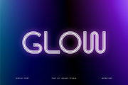 Neon Yiwe - Light Party Font, a Sans Serif Font by Iqsiart Studio (Thumbnail 3 of 8)
