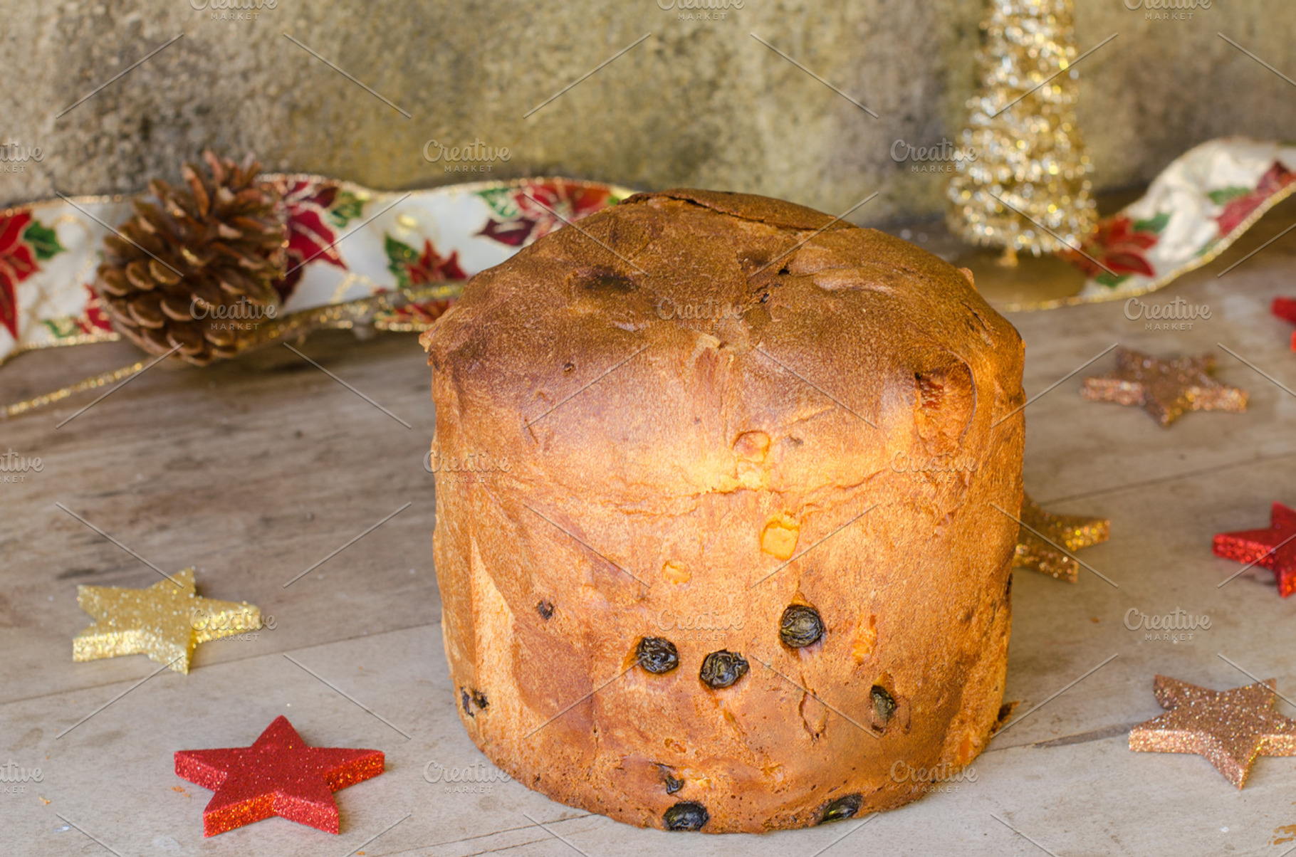 Freshly baked panettone containing background, bake, and bread, a Holiday Photo by BREATING NATURE