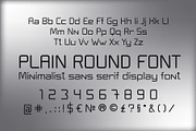 Plain Round Sans Serif Font, a Sans Serif Font by Oleg Tokarev Art (Thumbnail 2 of 2)