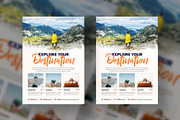 Travel Flyer Poster design template, a Flyer Template by Tanmoy Topu (Thumbnail 3 of 6)