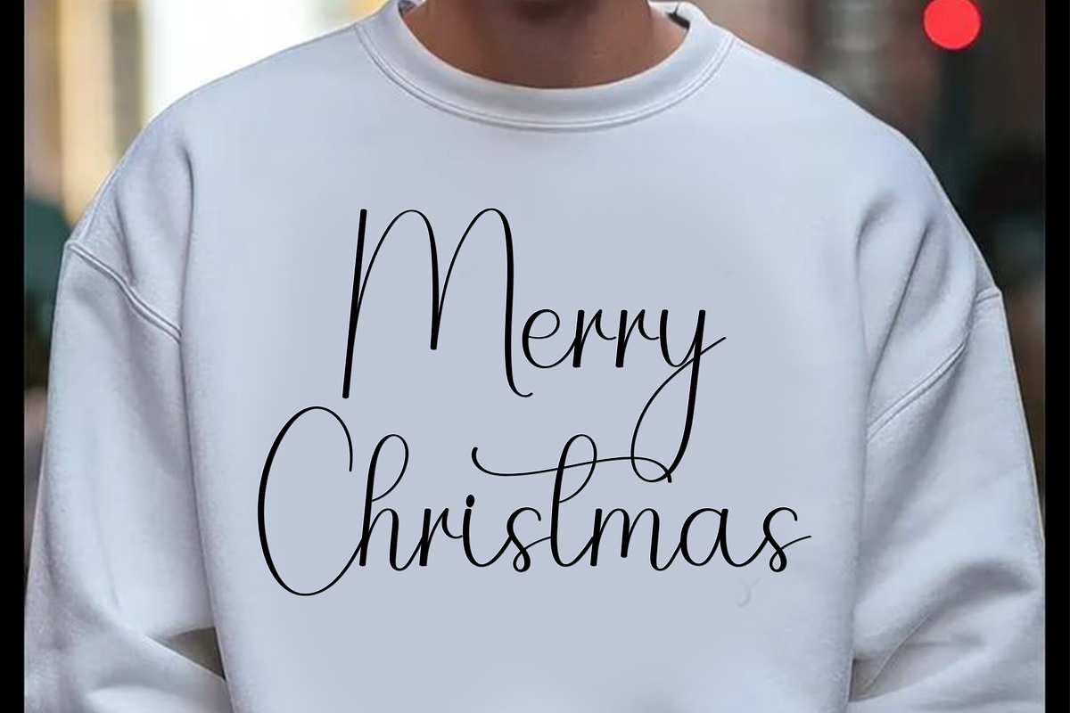 Family Christmas, a Handwritten Font by FreshTypeINK (Photo 5 of 8)
