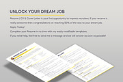 ATS Resume CV Word & Google Docs 44, a Resume Template by MrCam Template Resume|CV (Thumbnail 7 of 8)