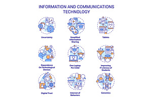 Information and communications, an Icon by IMG Visuals