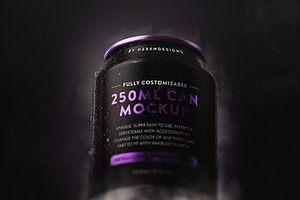 250ML CAN MOCKUP