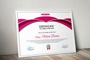 Certificate Word | PSD | AI, a Stationery Template by Curve Design (Thumbnail 2 of 3)