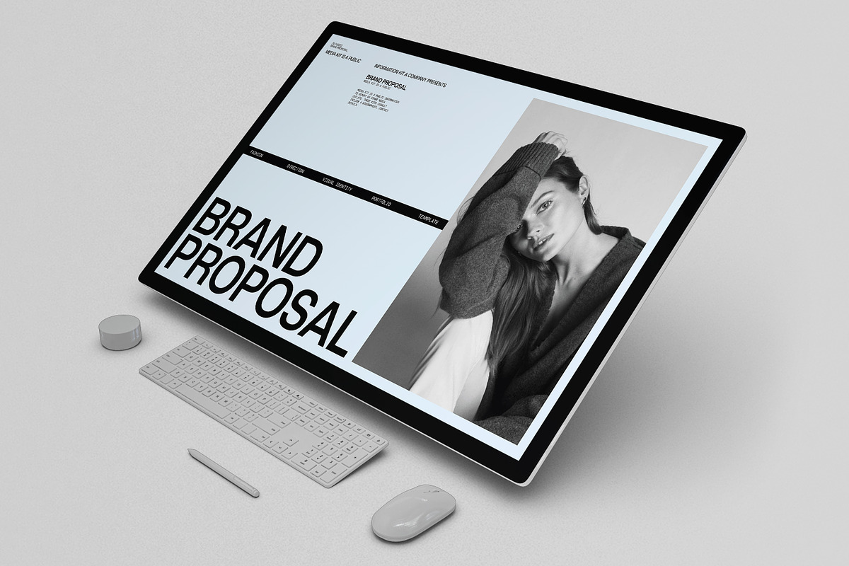 POKA | Brand Proposal, a Presentation Template by evgenystudio (Photo 2 of 7)