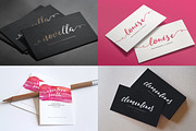 Pleasures Script + Extras, a Script Font by Nicky Laatz (Thumbnail 11 of 11)
