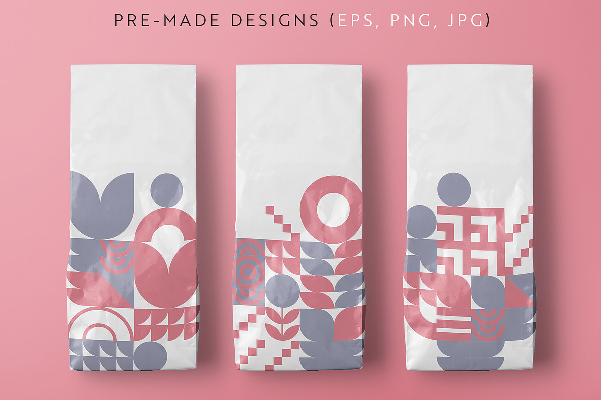 Pastel Geometry Pattern DIY, an Object Graphic by Kandella's Art (Photo 9 of 12)